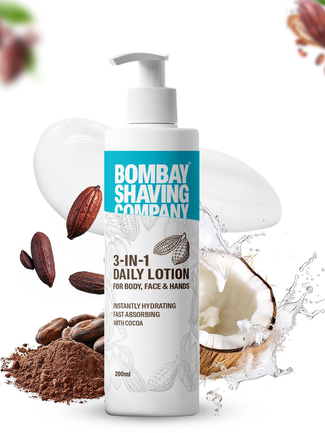 Bombay Shaving Company 3-In-1 Daily Lotion With Cocoa - 200 ml-picture-33