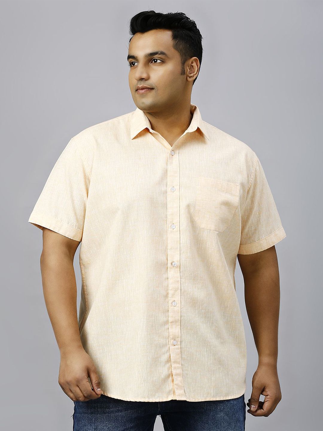 Xmex Men Plus Size Comfort Regular Fit Shirt-picture-11