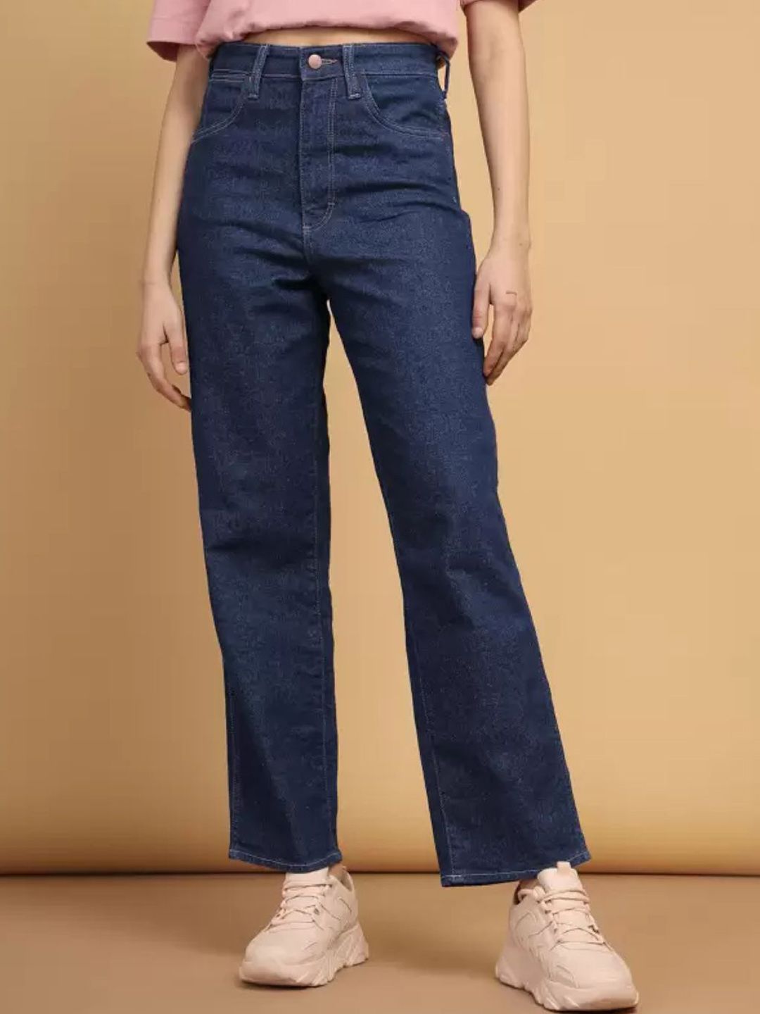Metronaut Women Classic Mom Fit High-Rise Jeans-image-16