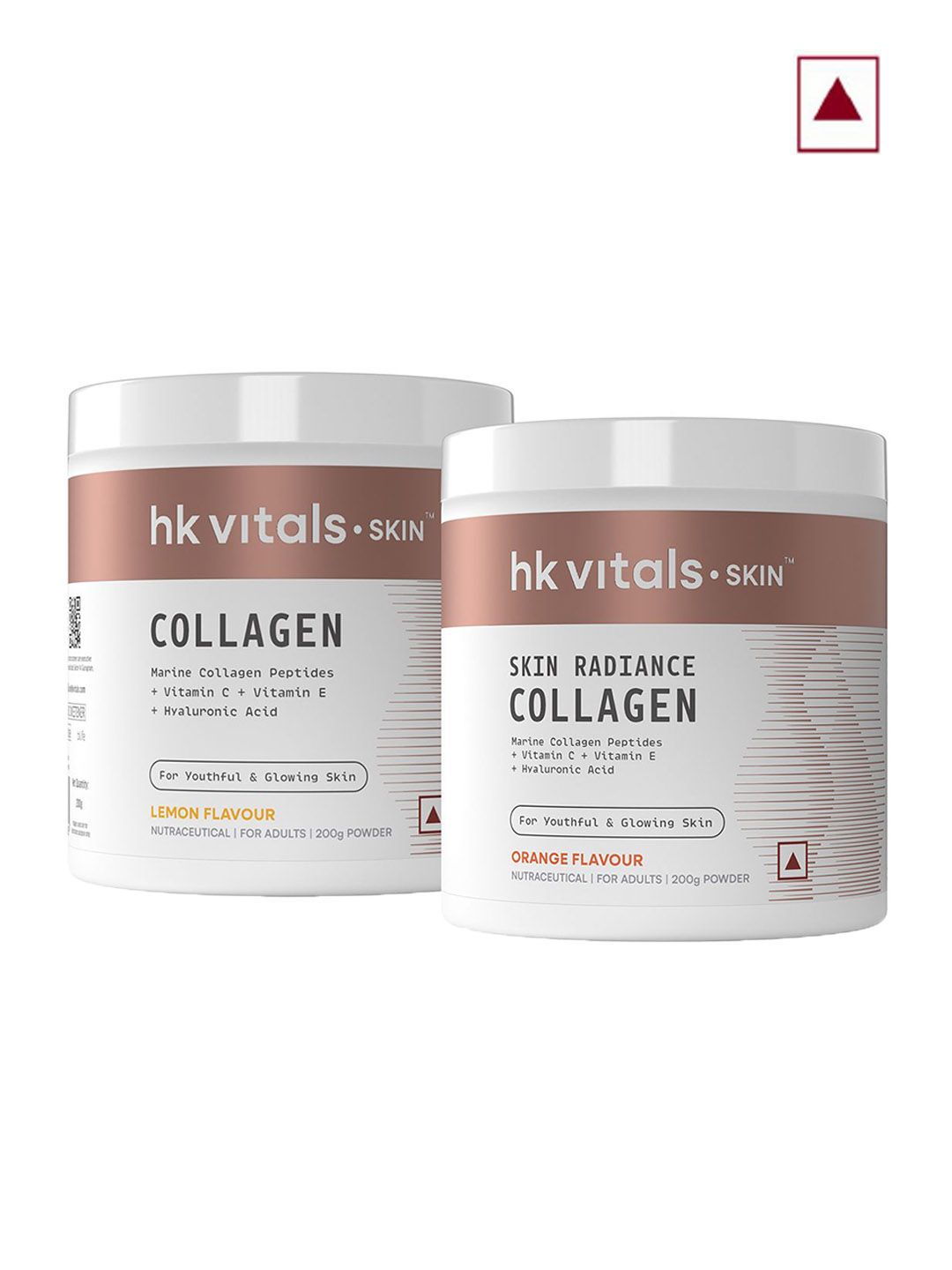 HK VITALS Set Of 2 Marine Collagen Supplement- 200 g Each- Lemon & Orange-picture-30