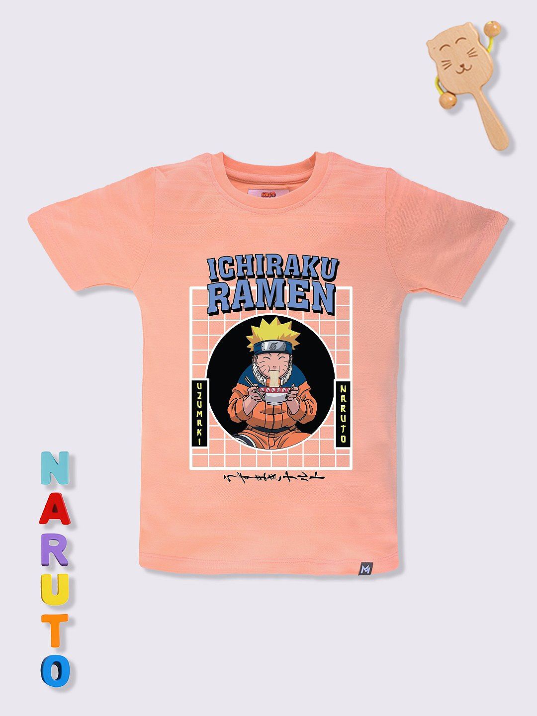 YK X Minute Mirth Boys Naruto Printed T-shirt-picture-13