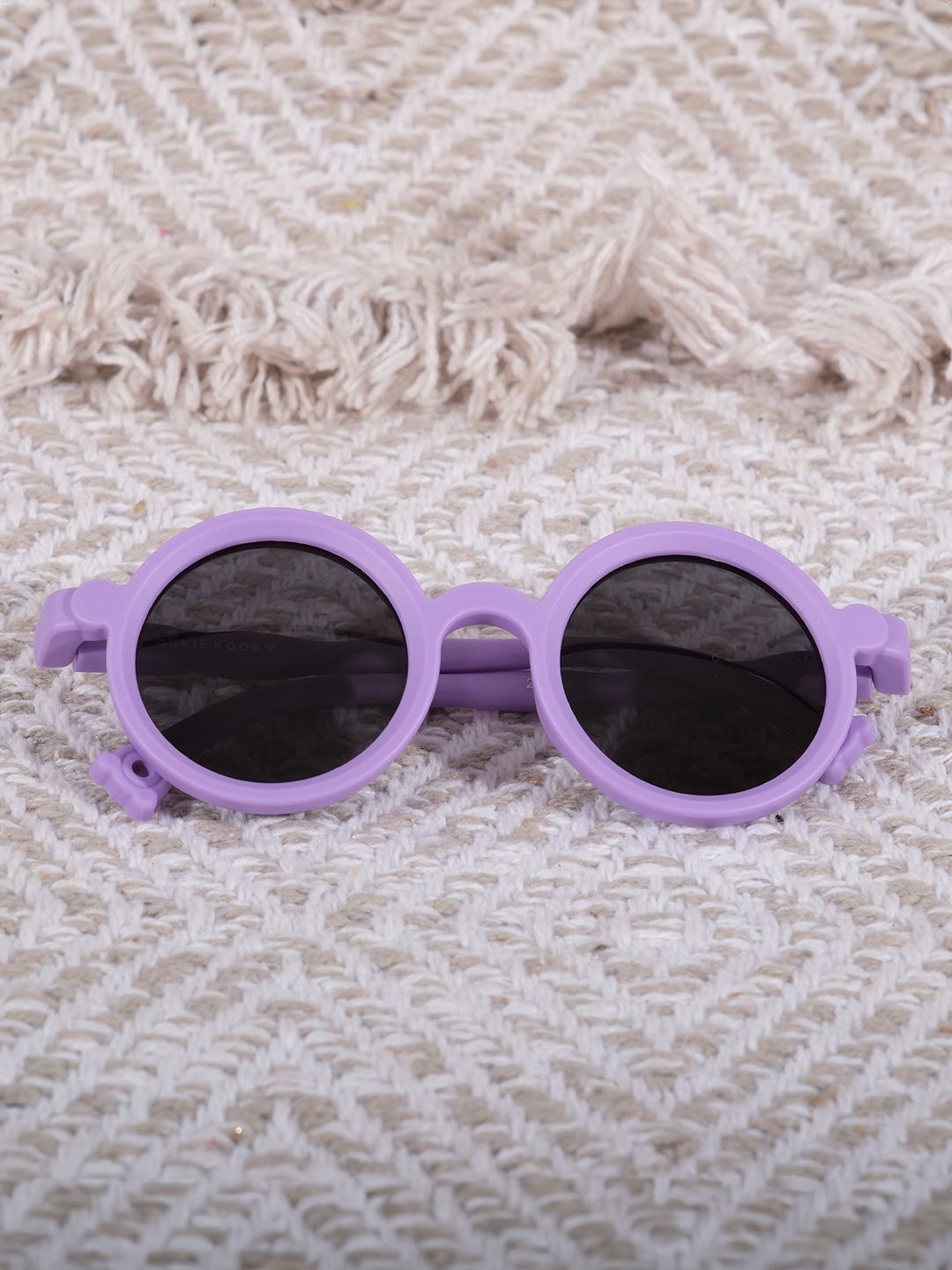 DukieKooky Unisex Kids Round Sunglasses with Polarised and UV Protected Lens DKSG529D-picture-30