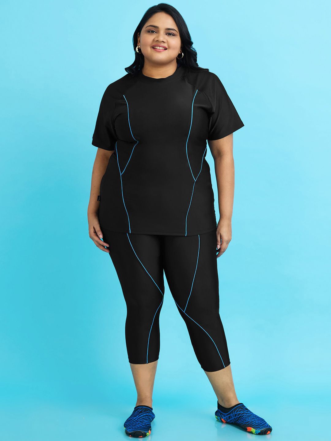 LYCOT Round Neck Swim Set-picture-16