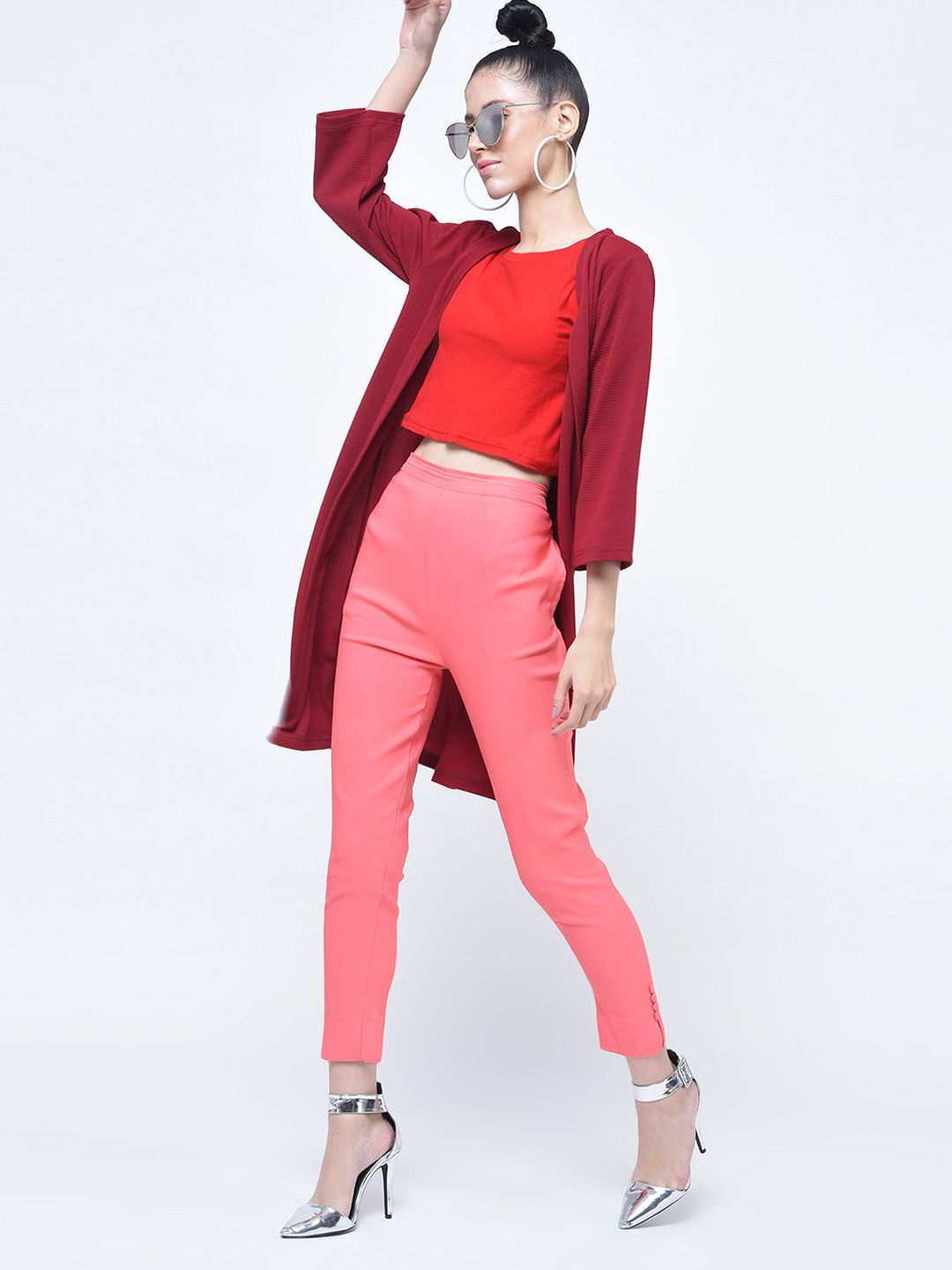 Moda Rapido Open Front Longline Shrug-picture-38