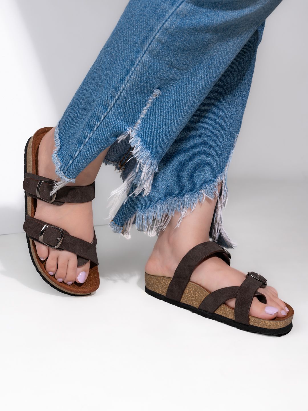 Mast & Harbour Women One Toe Flats