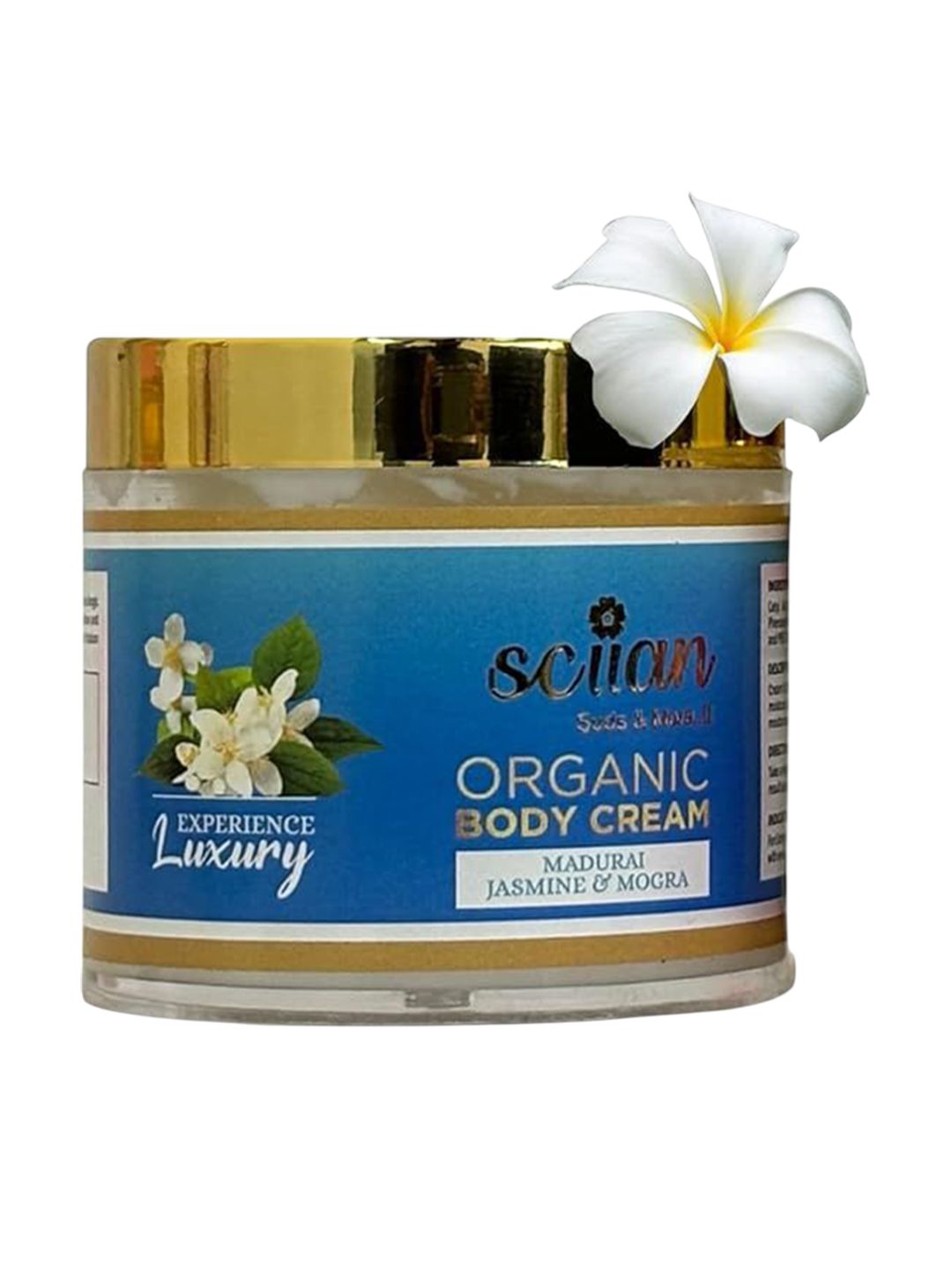 SCIIAN Organic Jasmine & Mogra Body Cream - 100 g-image-10