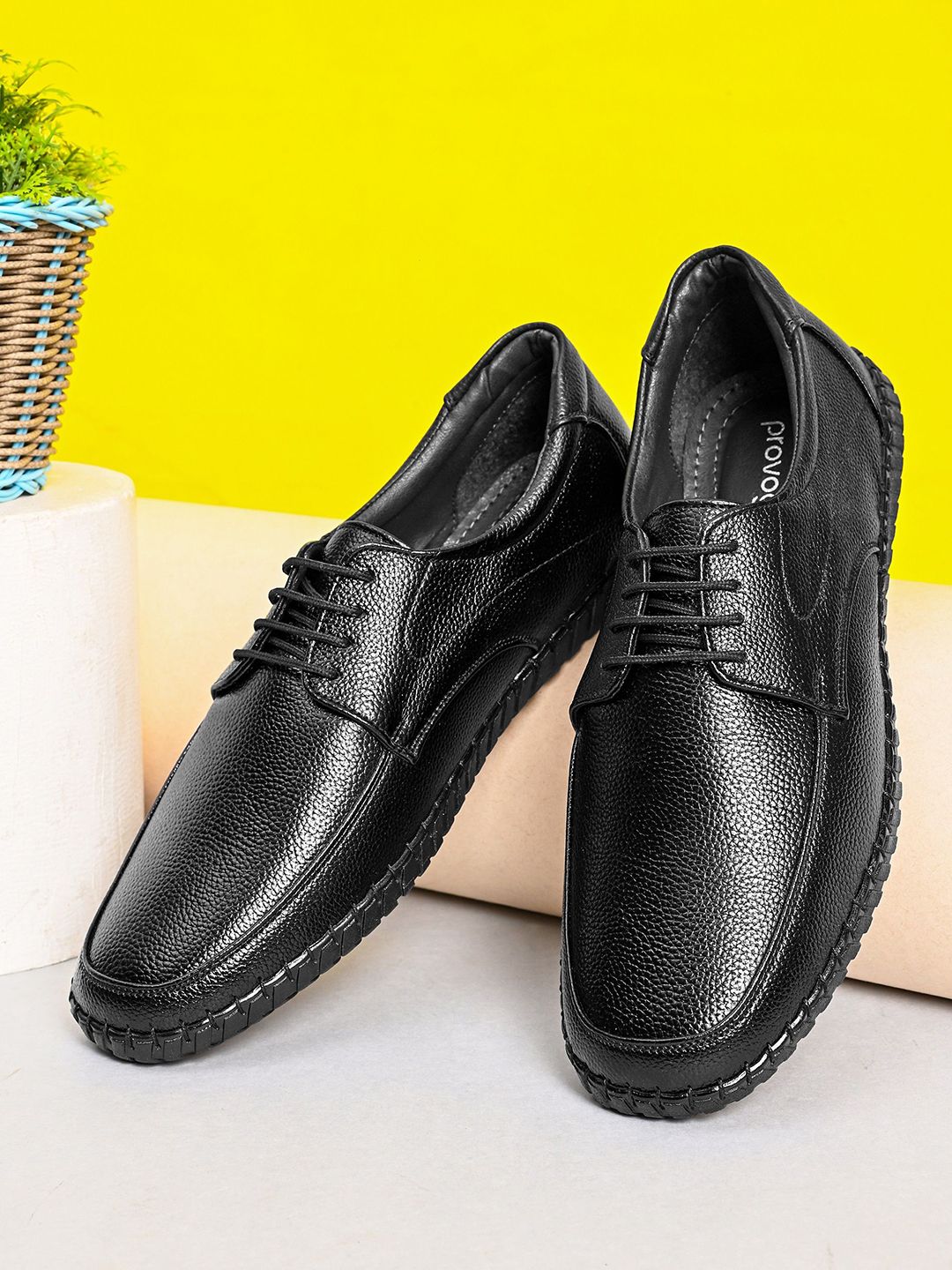 Provogue Men Round Toe Lace-Ups Derbys-image-40