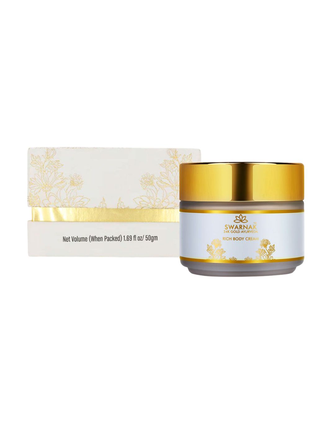 SWARNAK 24K Gold Ayurveda Rich Body Cream With Shea Butter - 50 g-image-37