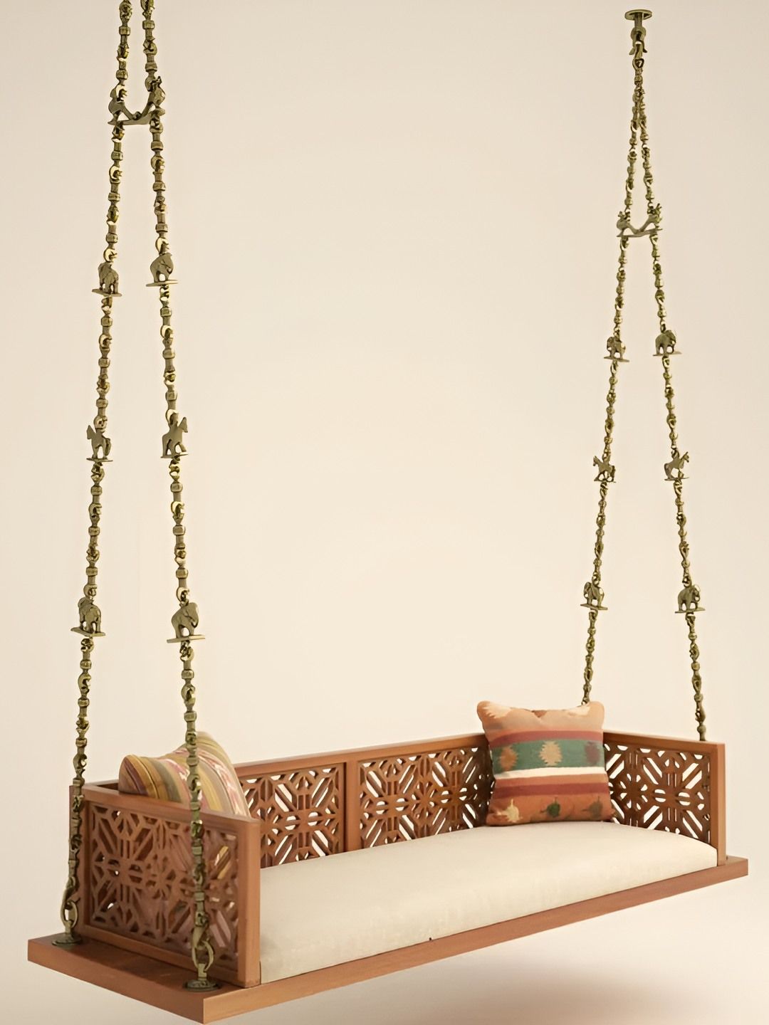 JAIRI TRADERS Brown Wooden Swings