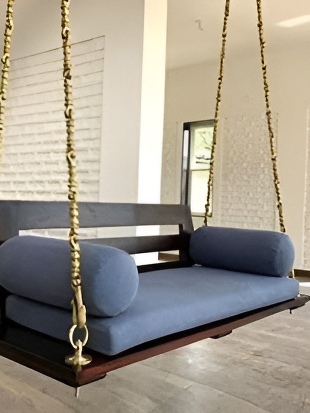 JAIRI TRADERS Brown Wooden Swings