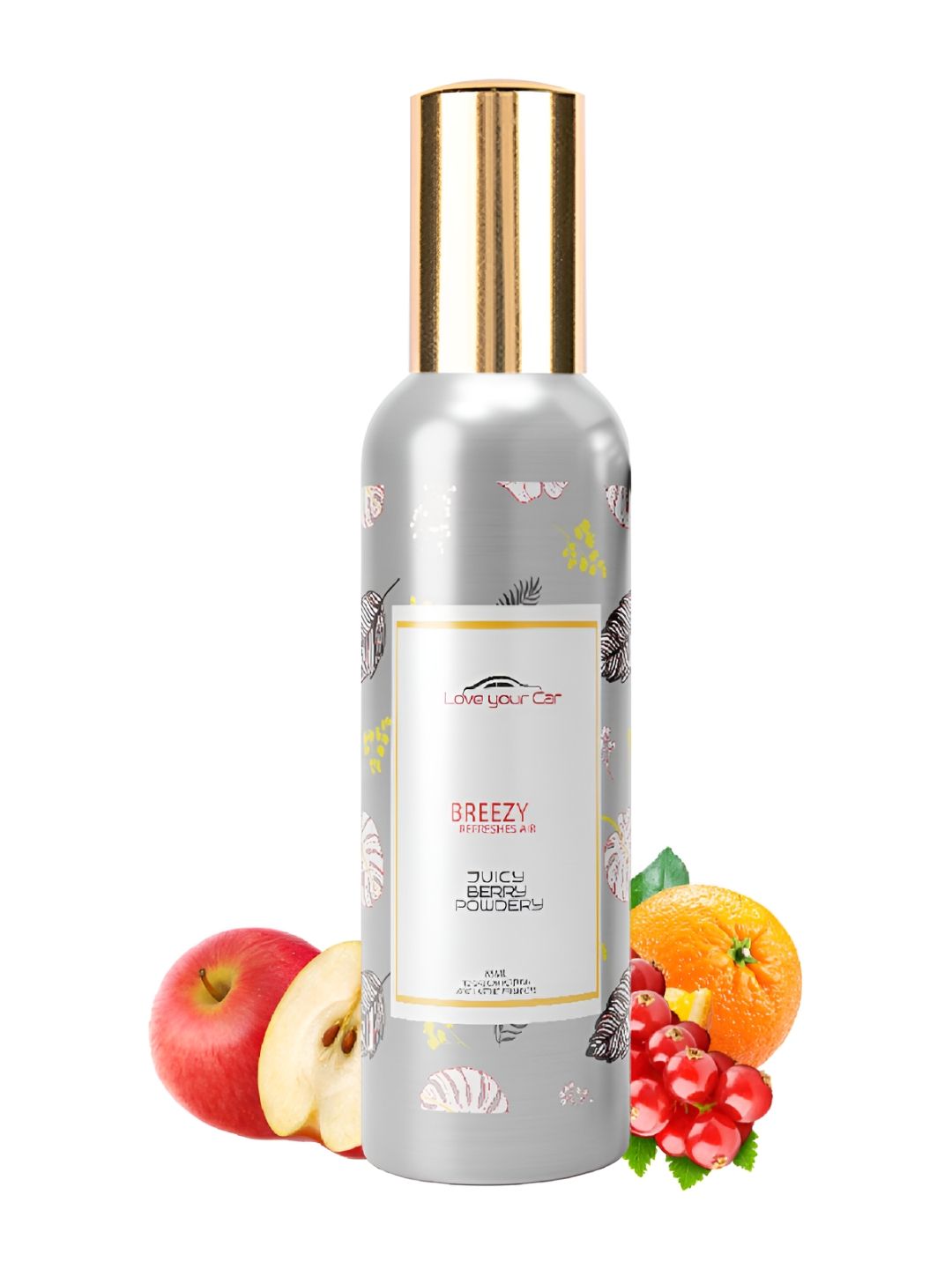 Love Your Car Grey & Yellow Breezy Long Lasting Car Air Freshener-image-48