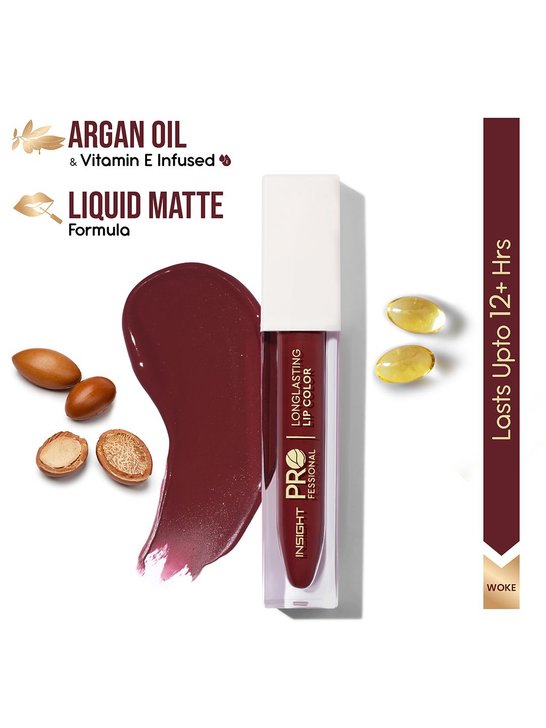 Insight Cosmetics Professional Longlasting Lip Color with Vitamin E & Argan Oil 6g - Woke-picture-21