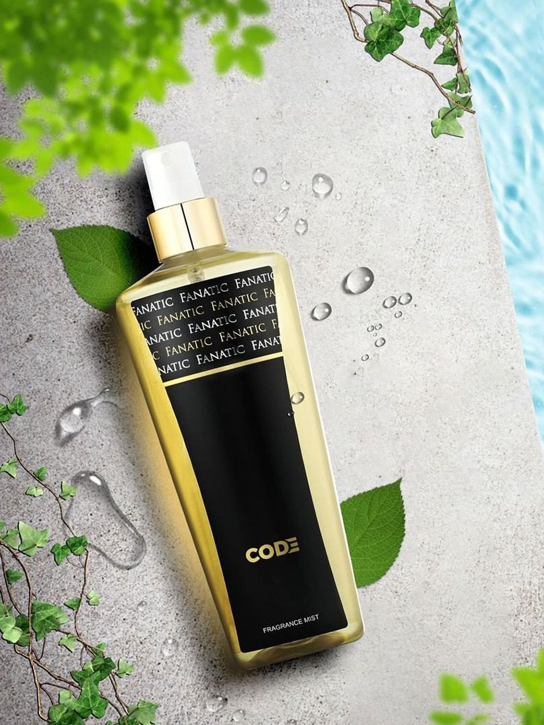 FANATIC Men Code Long Lasting Woody Aromatic Spray Body Mist - 250 ml-image-48