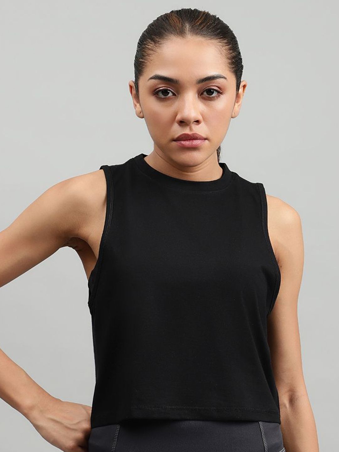 Wod Armour Women Sleeveless Tank Crop Top-picture-32