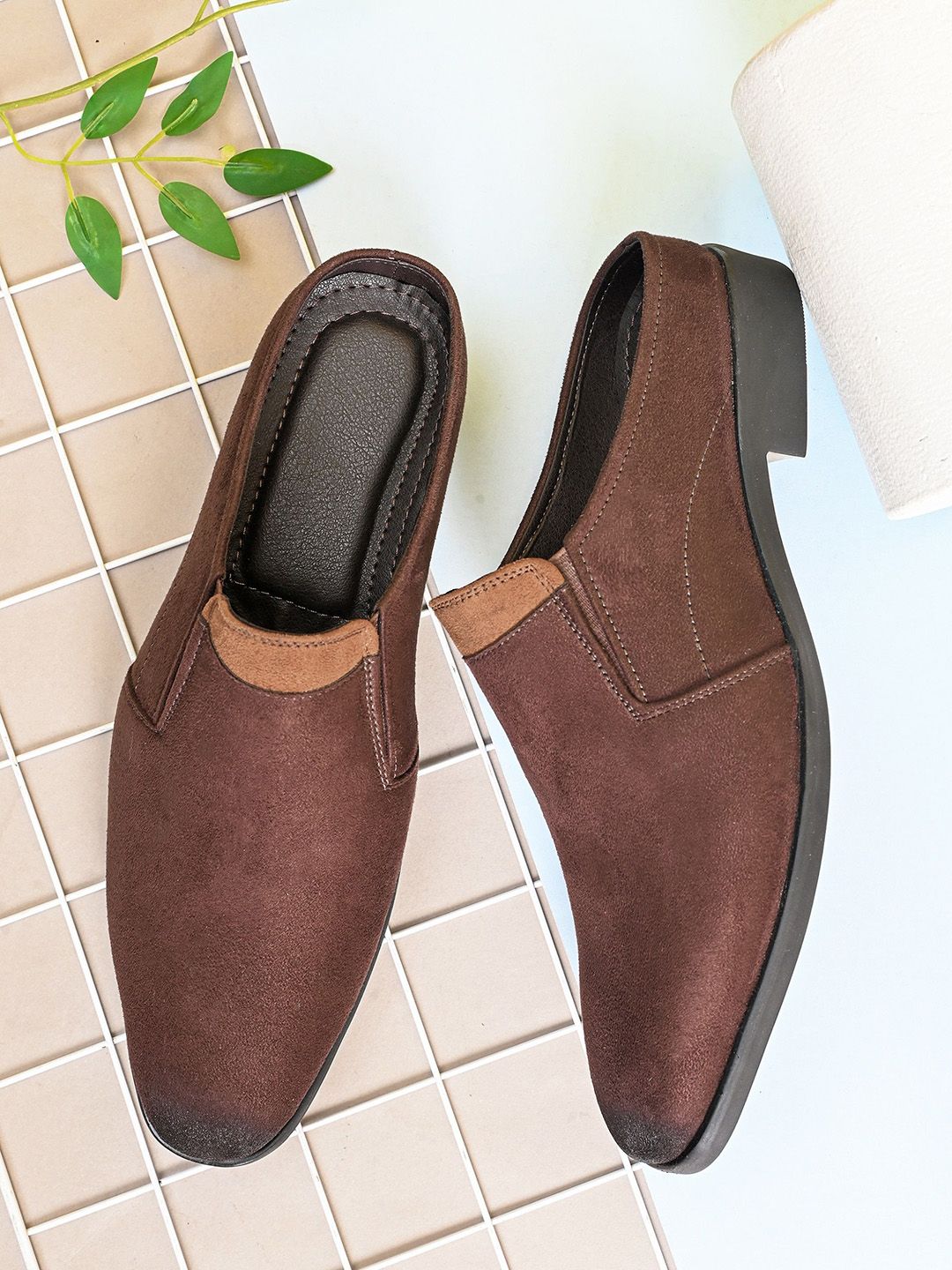 Provogue Men Leather Clogs-image-28