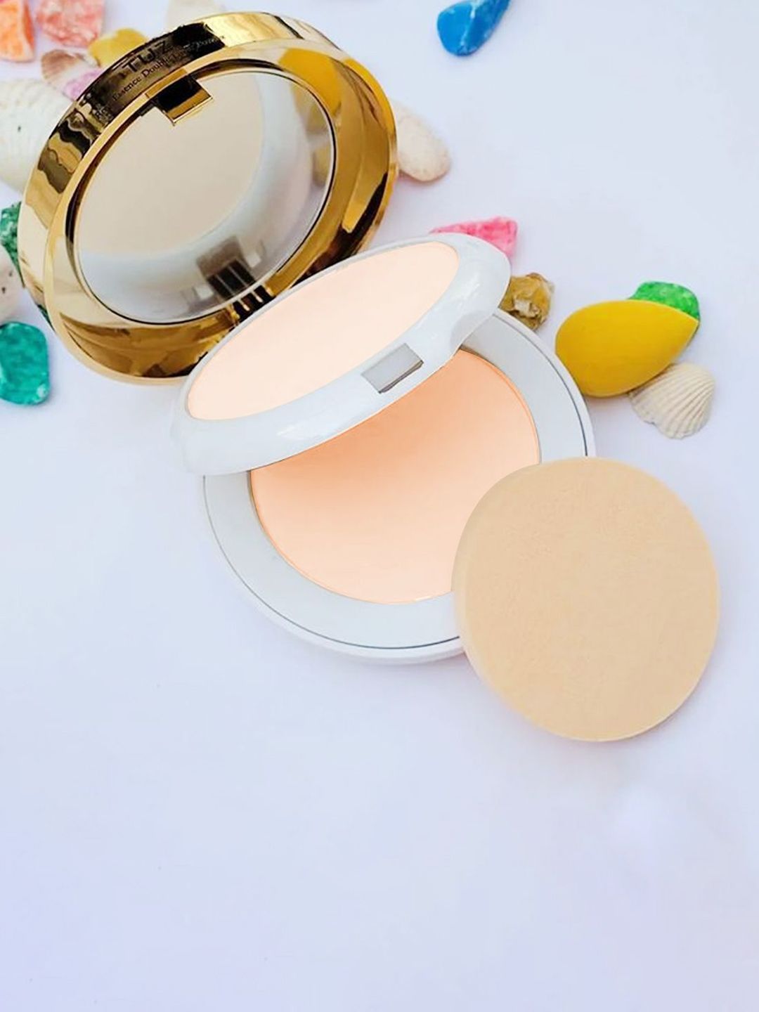 A.D.S Matte & Shimmery Finish Double Compact Powder- 21 g- Shade- 02