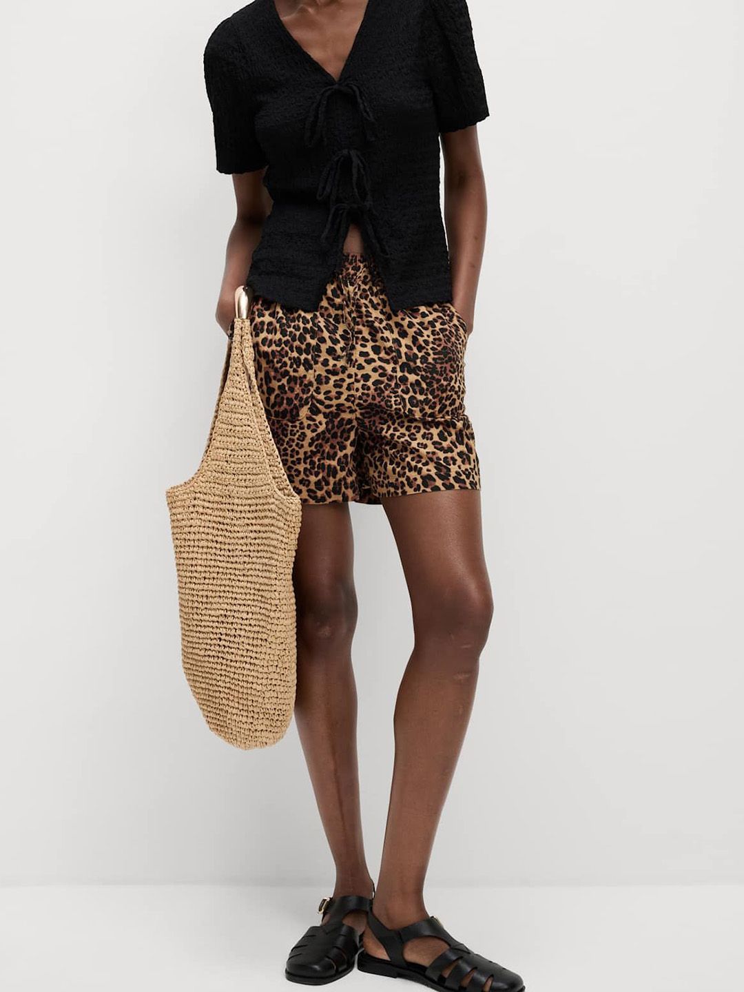 Marks & Spencer Women High-Rise Fashion Shorts-picture-22