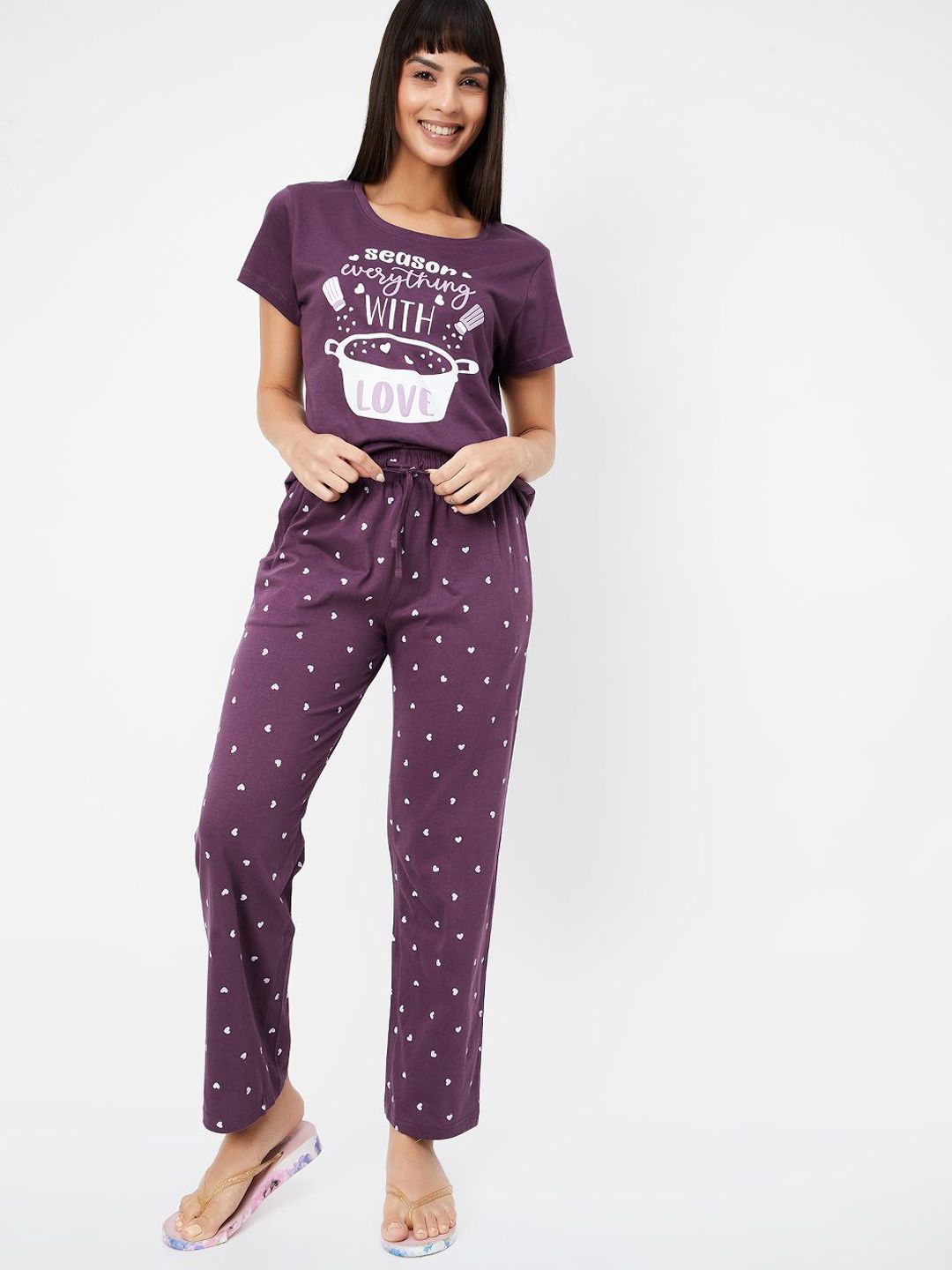 max Women Printed Night suit-picture-37
