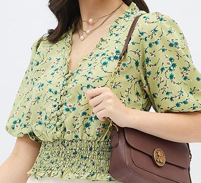 Buy DressBerry Women Floral Print Blouson Top - Tops for Women 33604057 ...