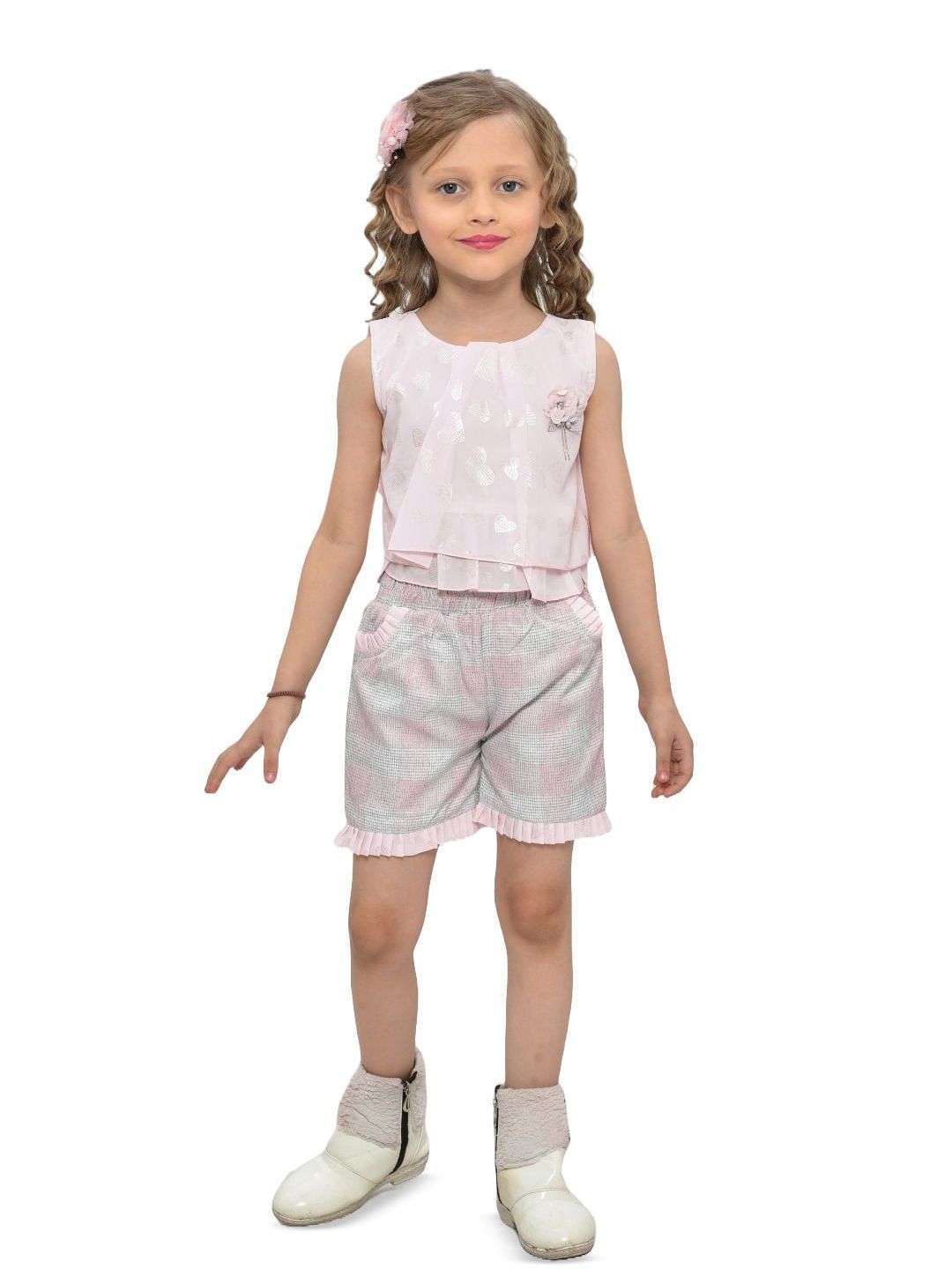 Be Kids Girls Round Neck Clothing Set-picture-11