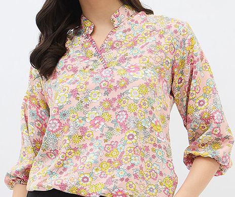 Buy DressBerry Women Floral Printed Regular Top - Tops for Women ...