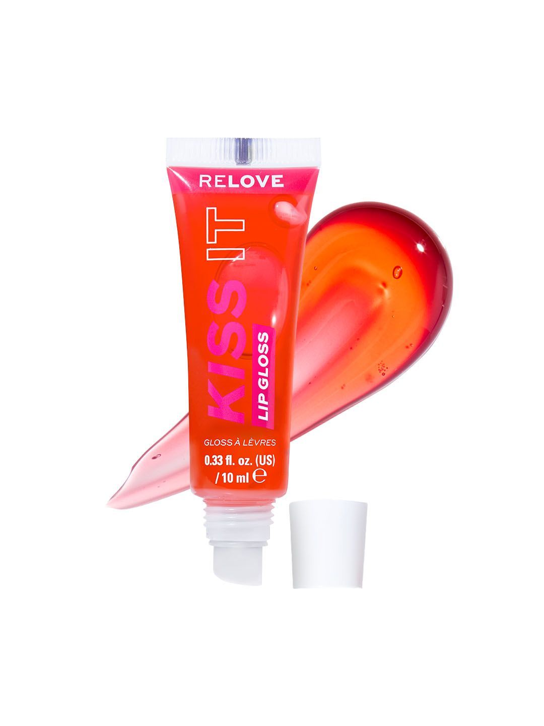 RELOVE Kiss It Long Lasting Lip Gloss - 10 ml - Peach-picture-52