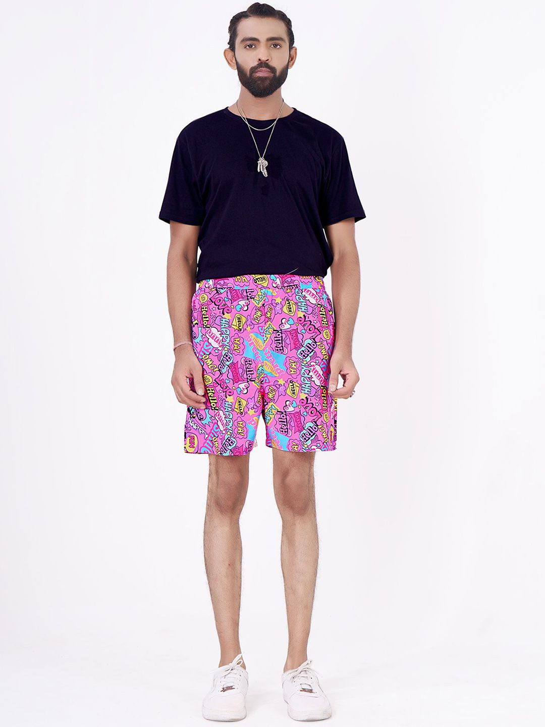 SZN Men Cotton High-Rise Shorts-picture-25