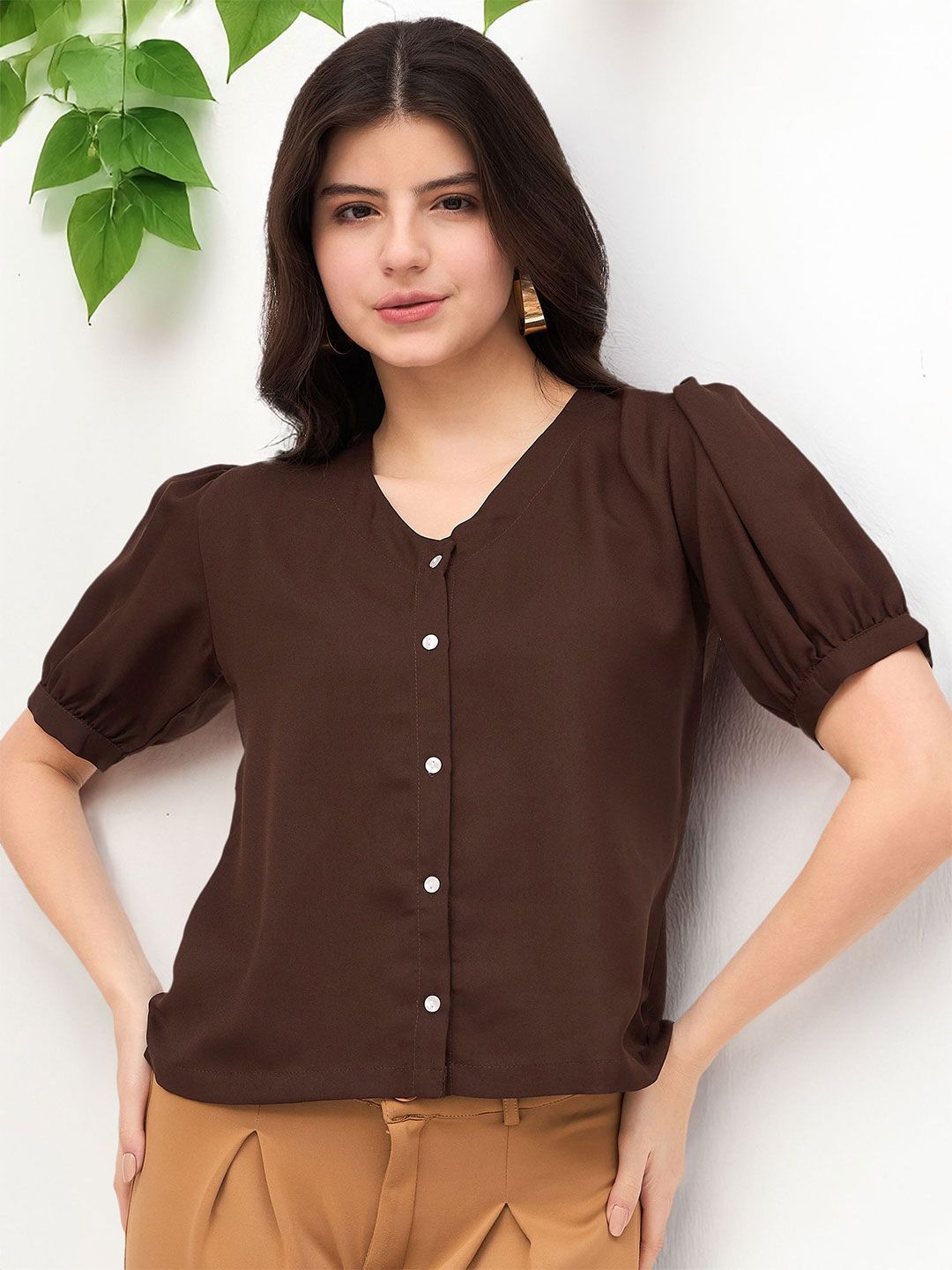 DressBerry Women Puff Sleeve Top-picture-43