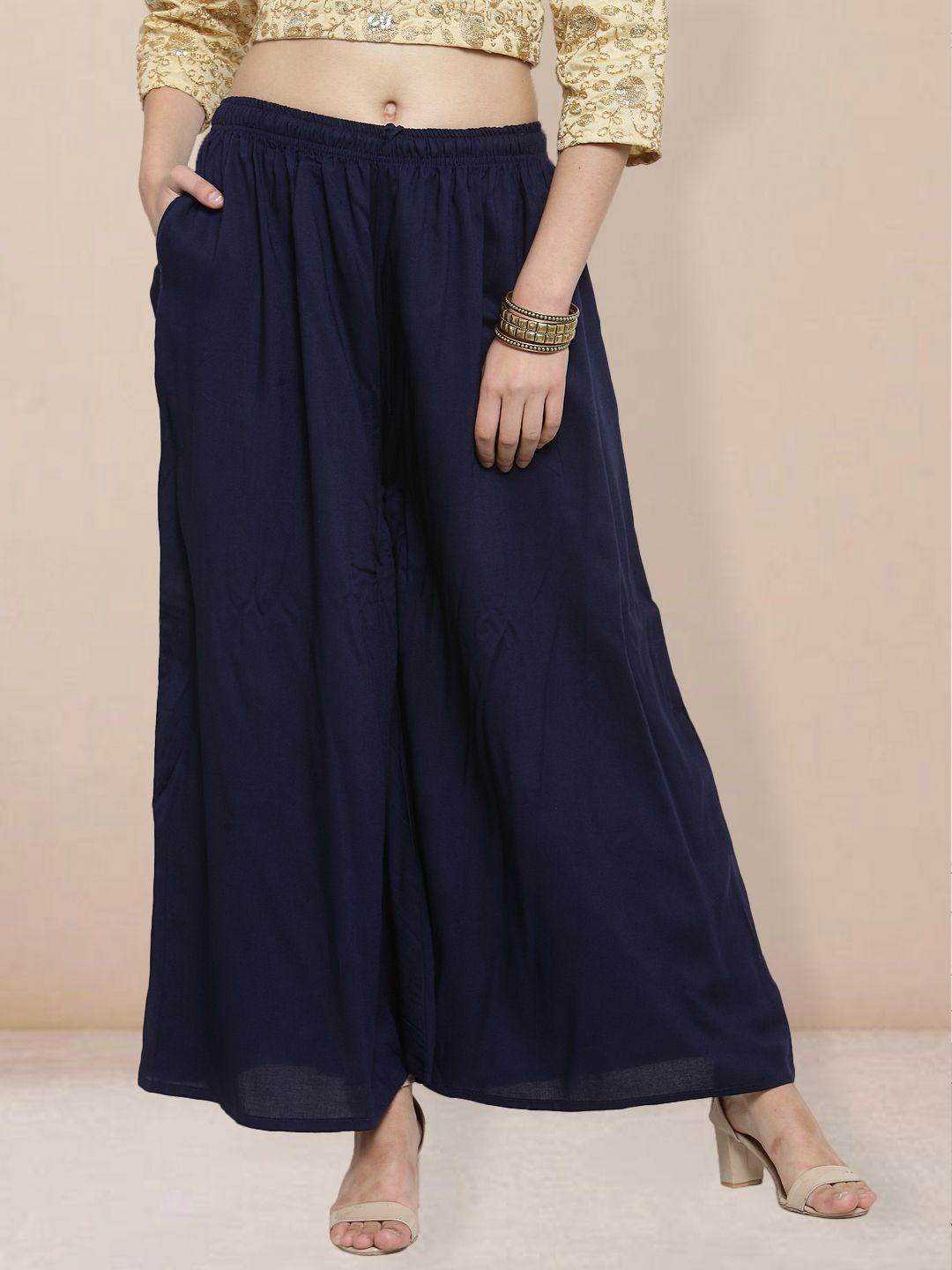 all about you Women Comfort Wide Leg Loose Fit Trousers-picture-15