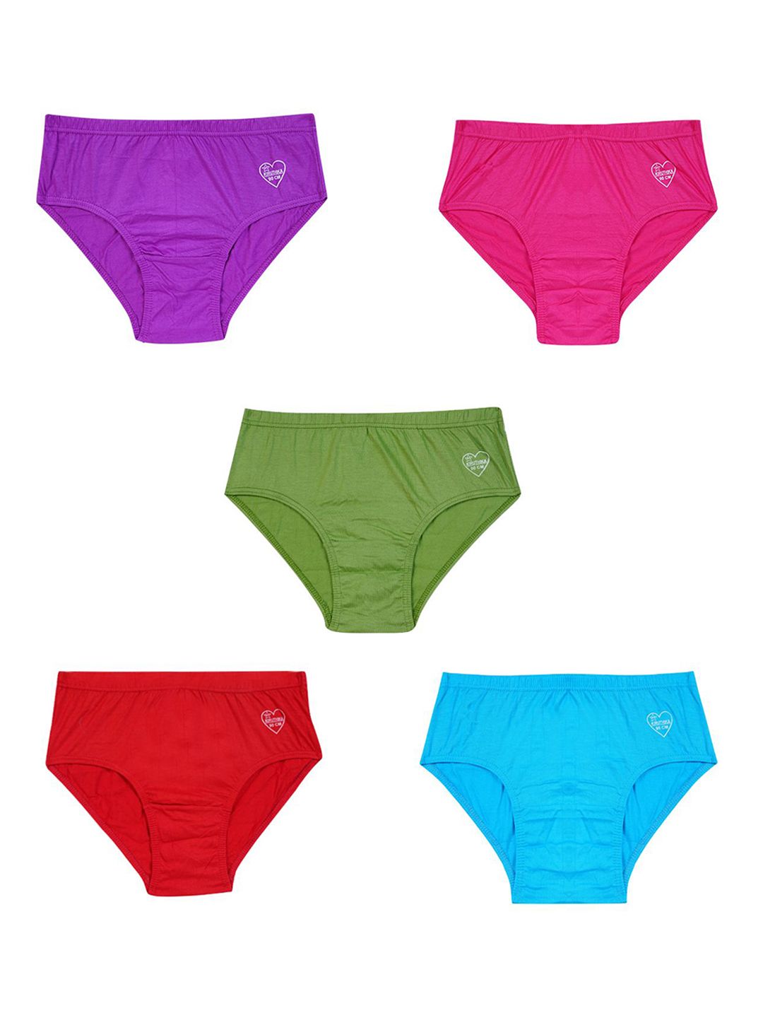 YELLOWDELIGHT Girls Pack Of 5 Hipster Briefs YD 790 kiru lite pln panties 9-10y 5p-picture-29