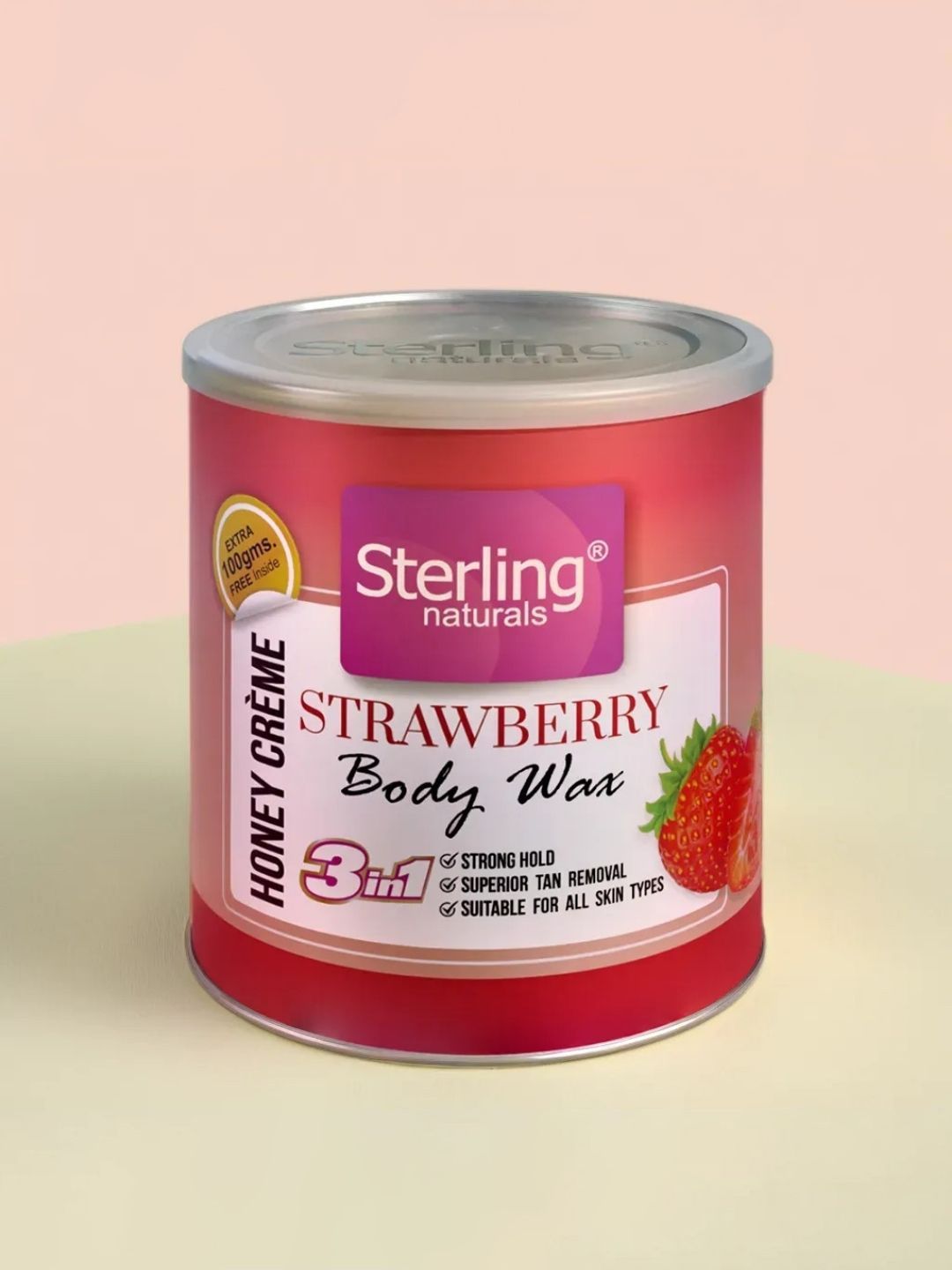 Sterling Naturals Honey Cream 3 In 1 Strawberry Body Wax - 700 g-image-47