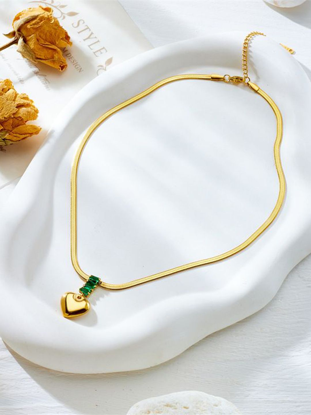 Just Lil Things Artificial Stones Studded Chain-picture-30