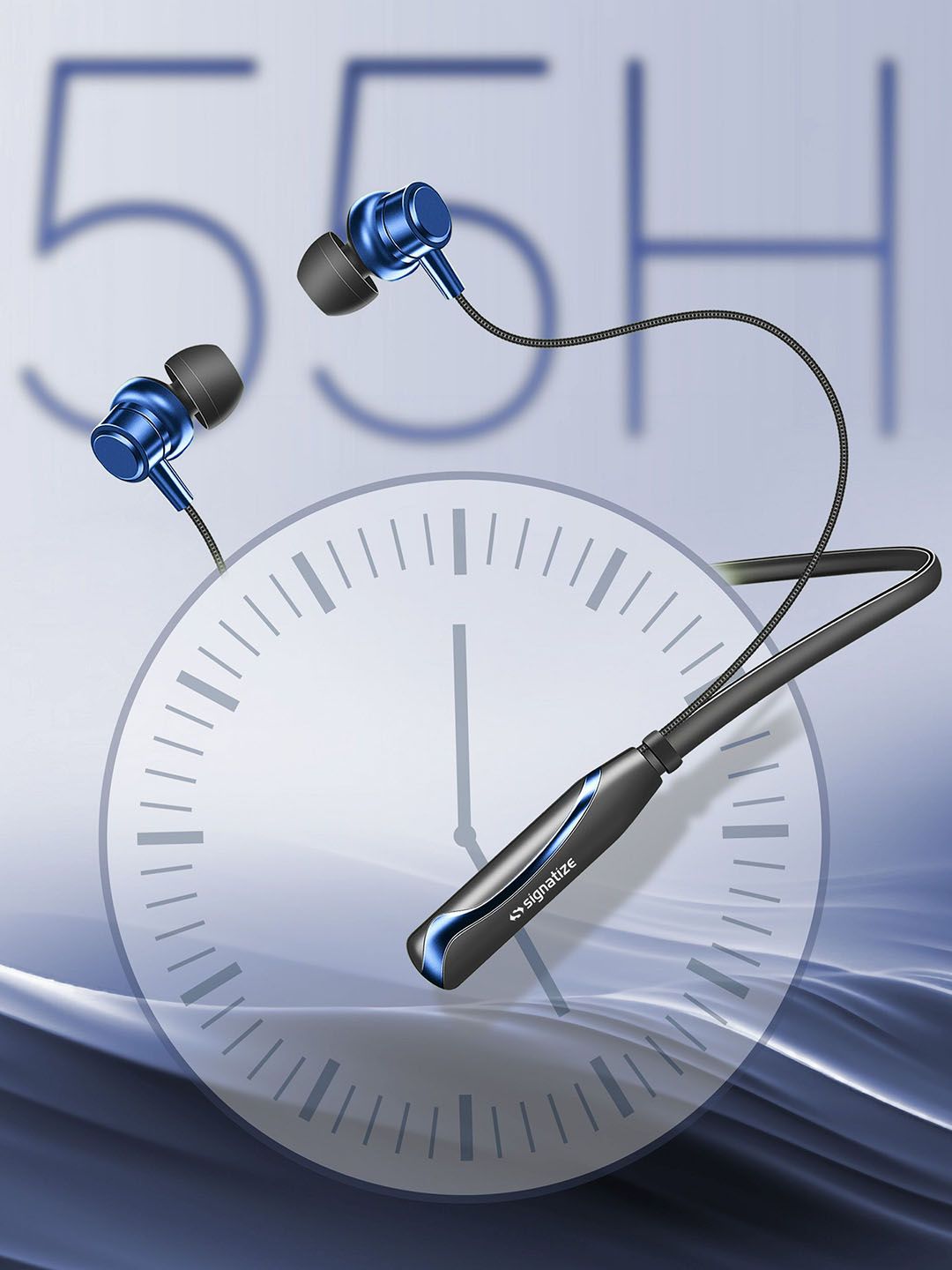 SIGNATIZE Neckband Wireless Bluetooth Headphone-image-11