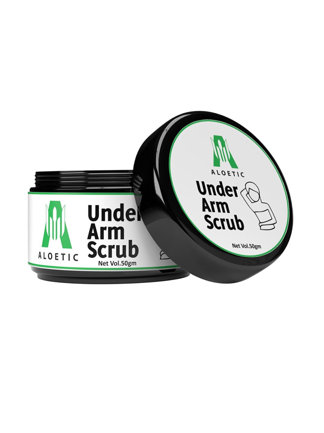 ALOETIC Under Arm Scrub With Rosemery Essential Oil For Nourishment - 50 g-image-35