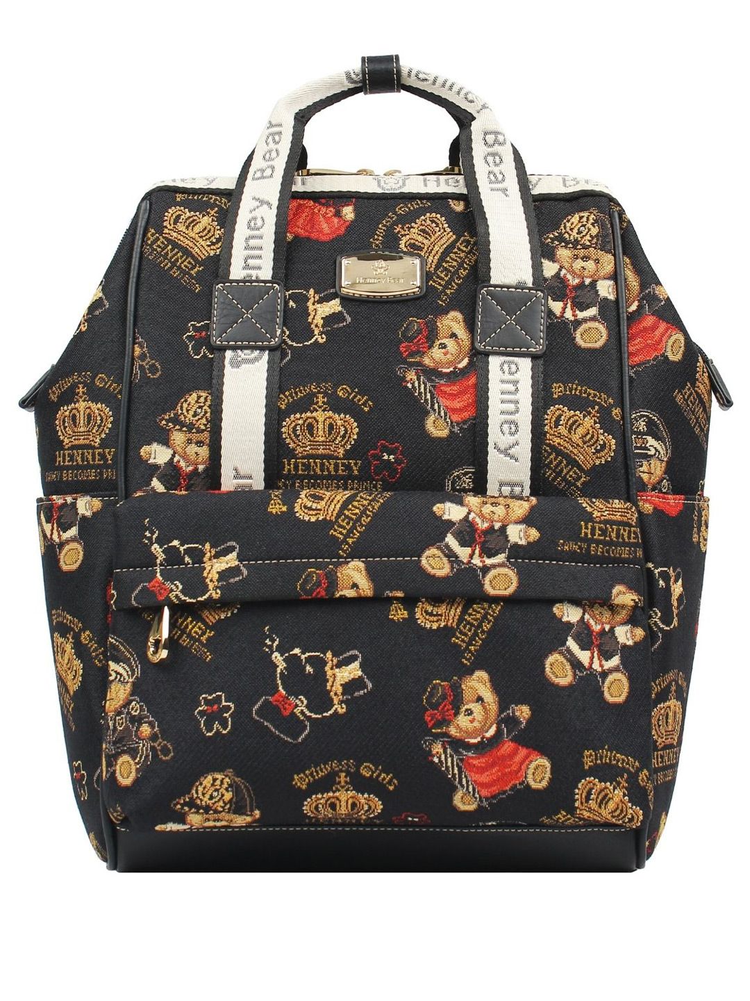 Henney Bear Unisex Graphic Backpack-picture-51