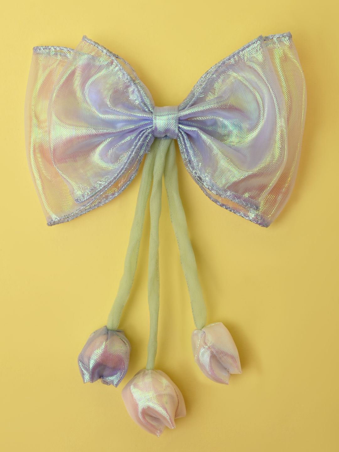 Aye Candy Girls Tulip Dangler Bow Alligator Hair Clip-picture-38