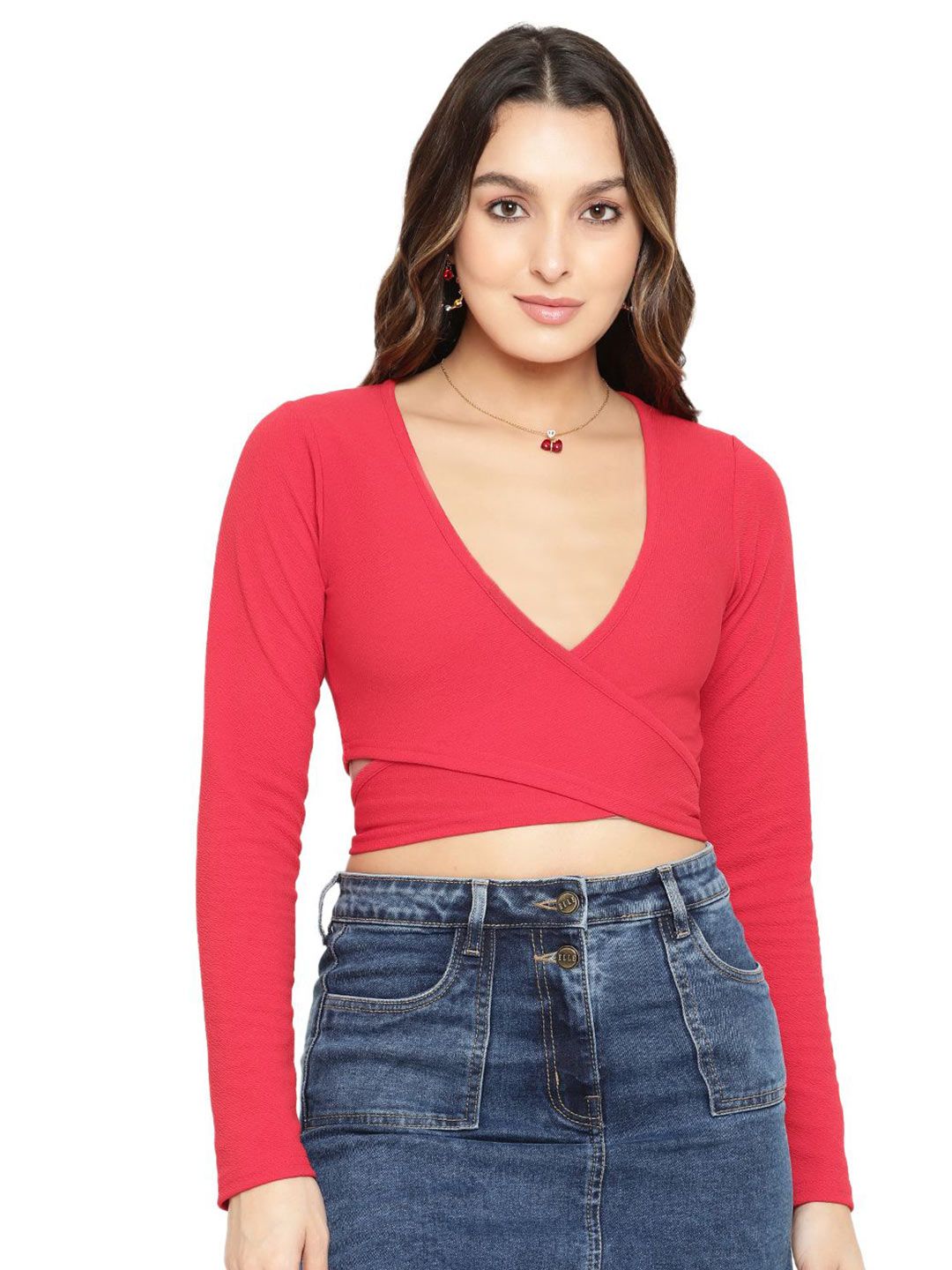 Sugathari Styled Back Crop Top-picture-36