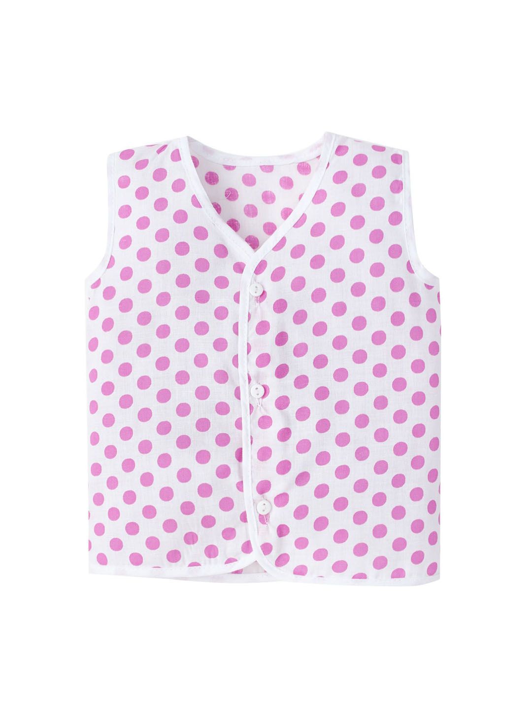 Babywish Infants Polka Dot Printed Cotton JhablaBUJHCTSL-23035-DOT-PK-S1-03M-image-34