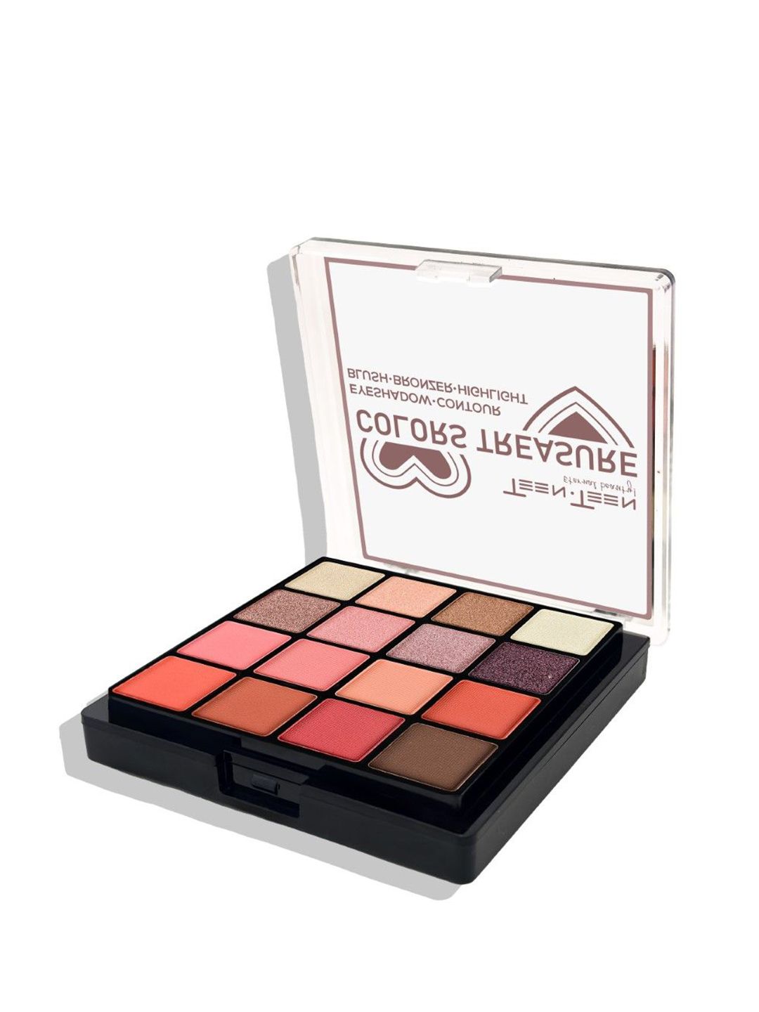 TEEN TEEN COSMETICS Colors Treasure All-In-One Two Layer Makeup Kit - Shade - 02 - 25 g-image-24
