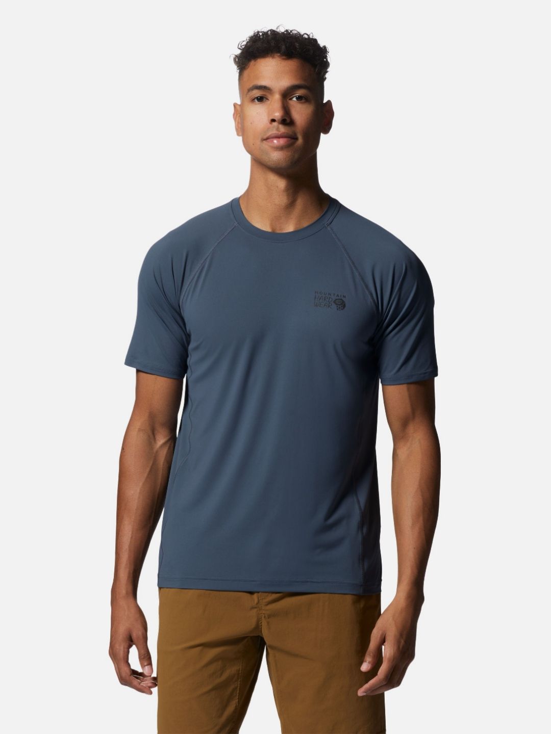 Mountain Hardwear Men Solid Round Neck T-shirt-picture-54