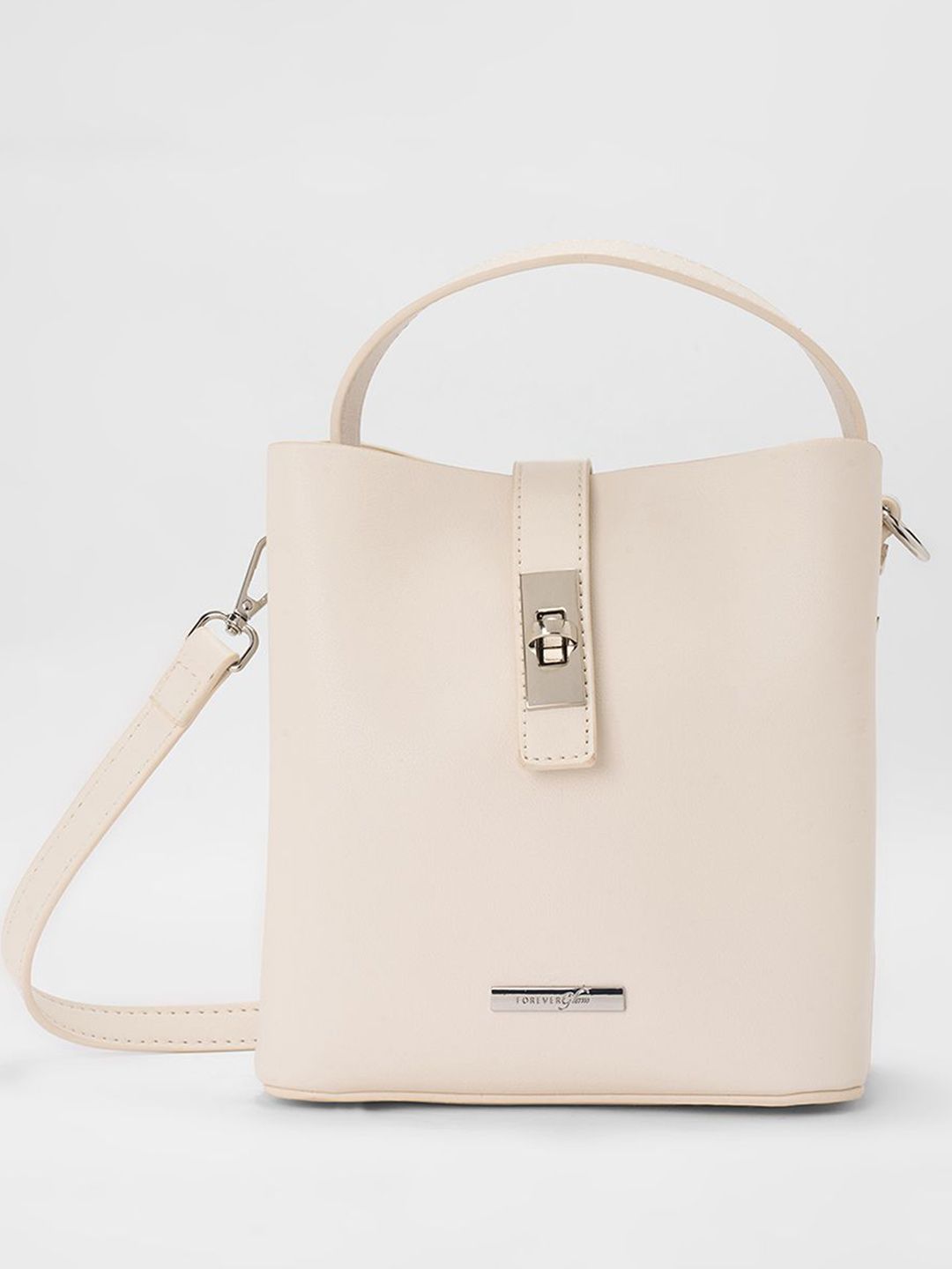 Forever Glam by Pantaloons PU Oversized Structured Shoulder Bag-picture-33