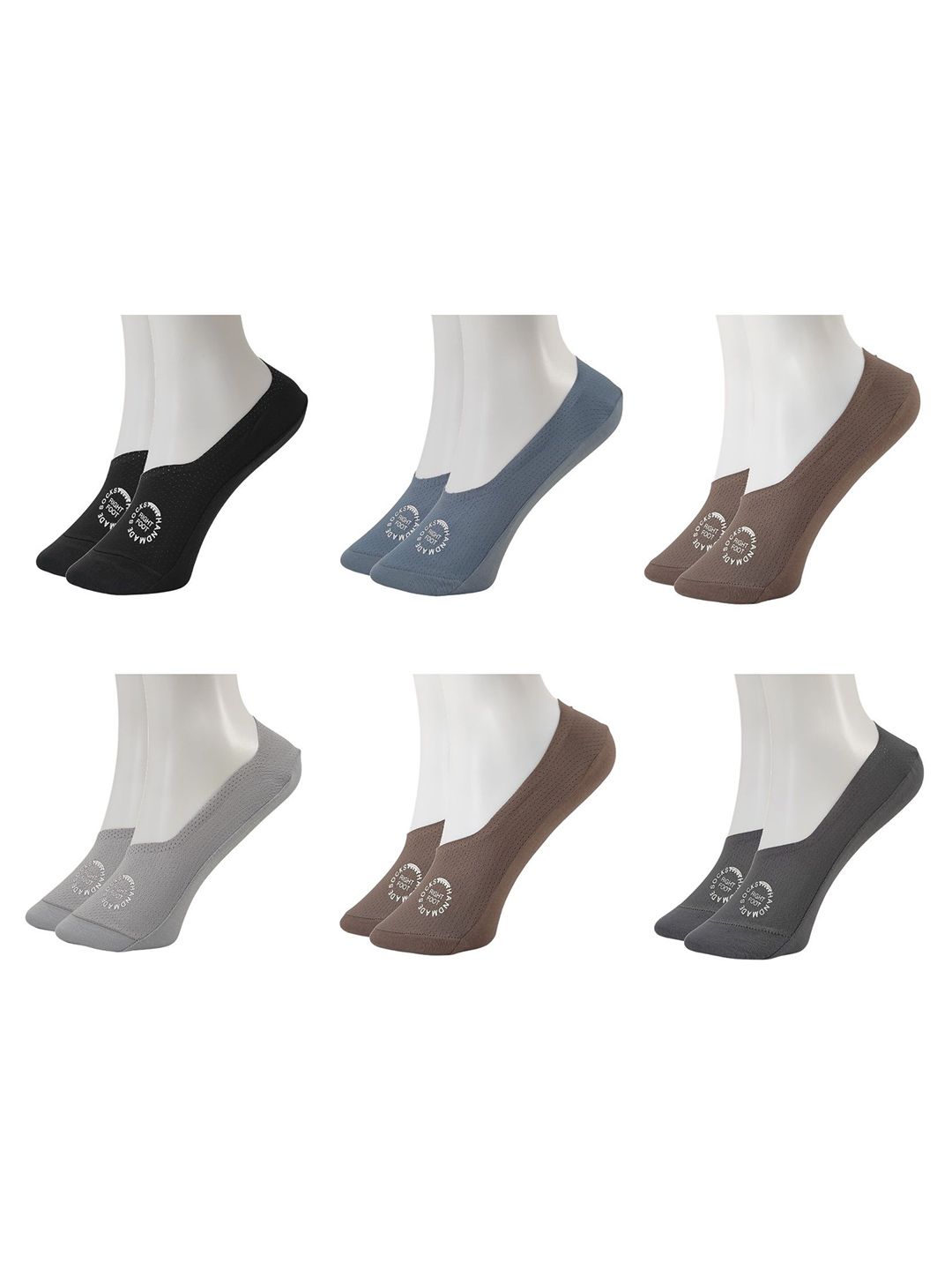 Fruvanta Pack Of 6 Shoe Liner Socks-image-16