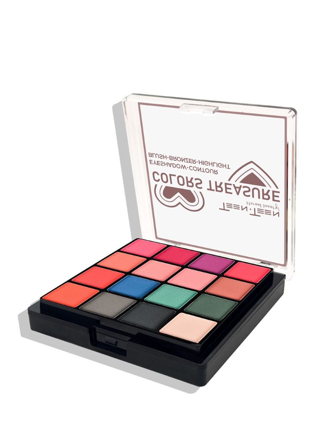 TEEN TEEN COSMETICS Colors Treasure All-In-One Two Layer Makeup Kit - Shade - 03 - 25gm-image-22