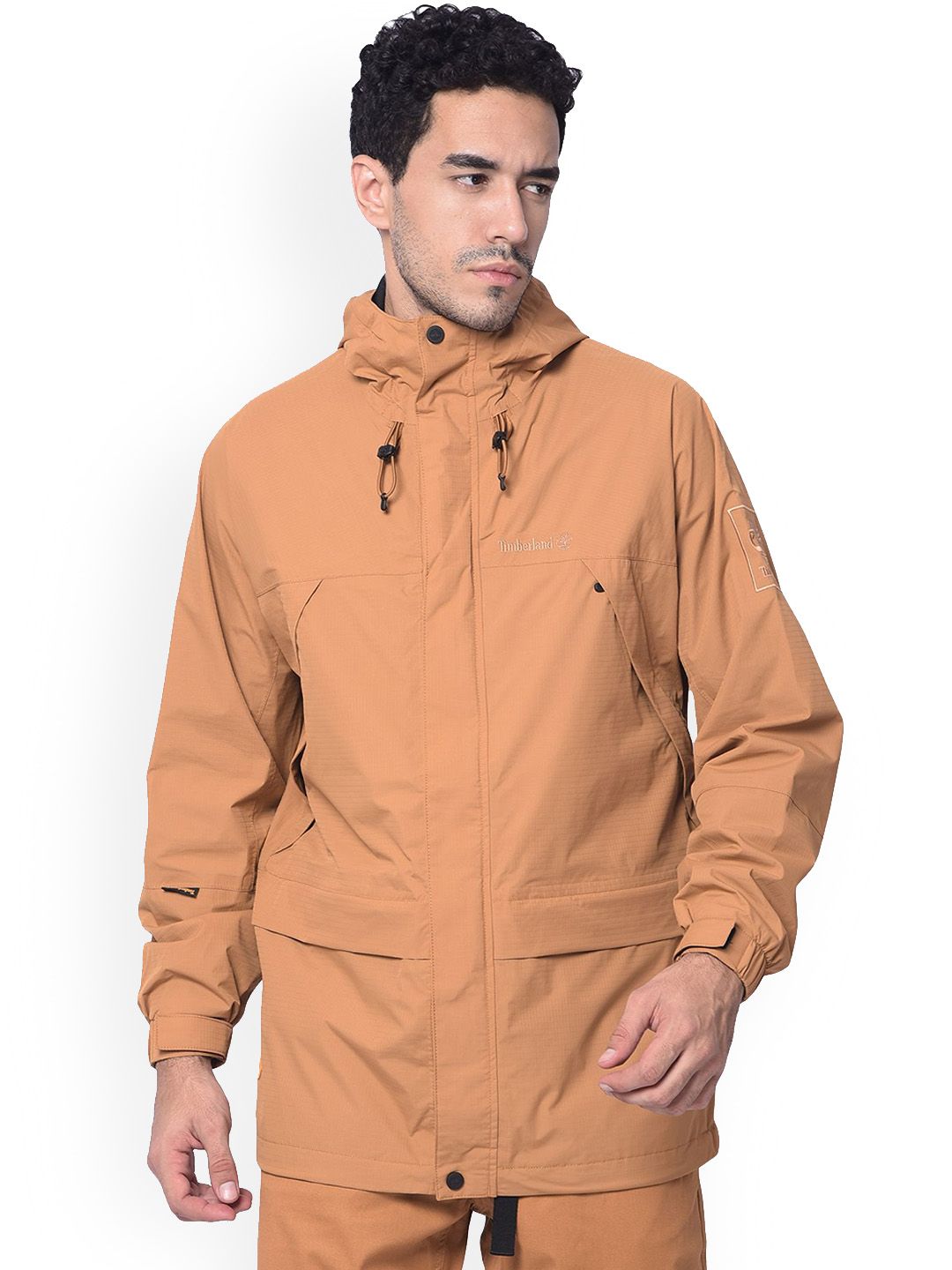 Timberland Timberdry Men Solid Hooded Trail Jacket-picture-13