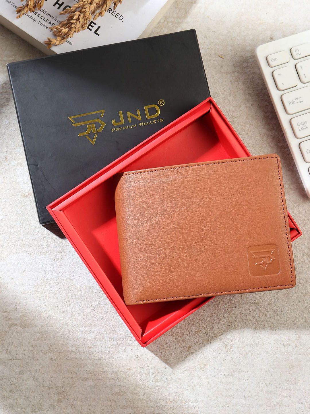 JND Men Leather Two Fold Wallet-image-46