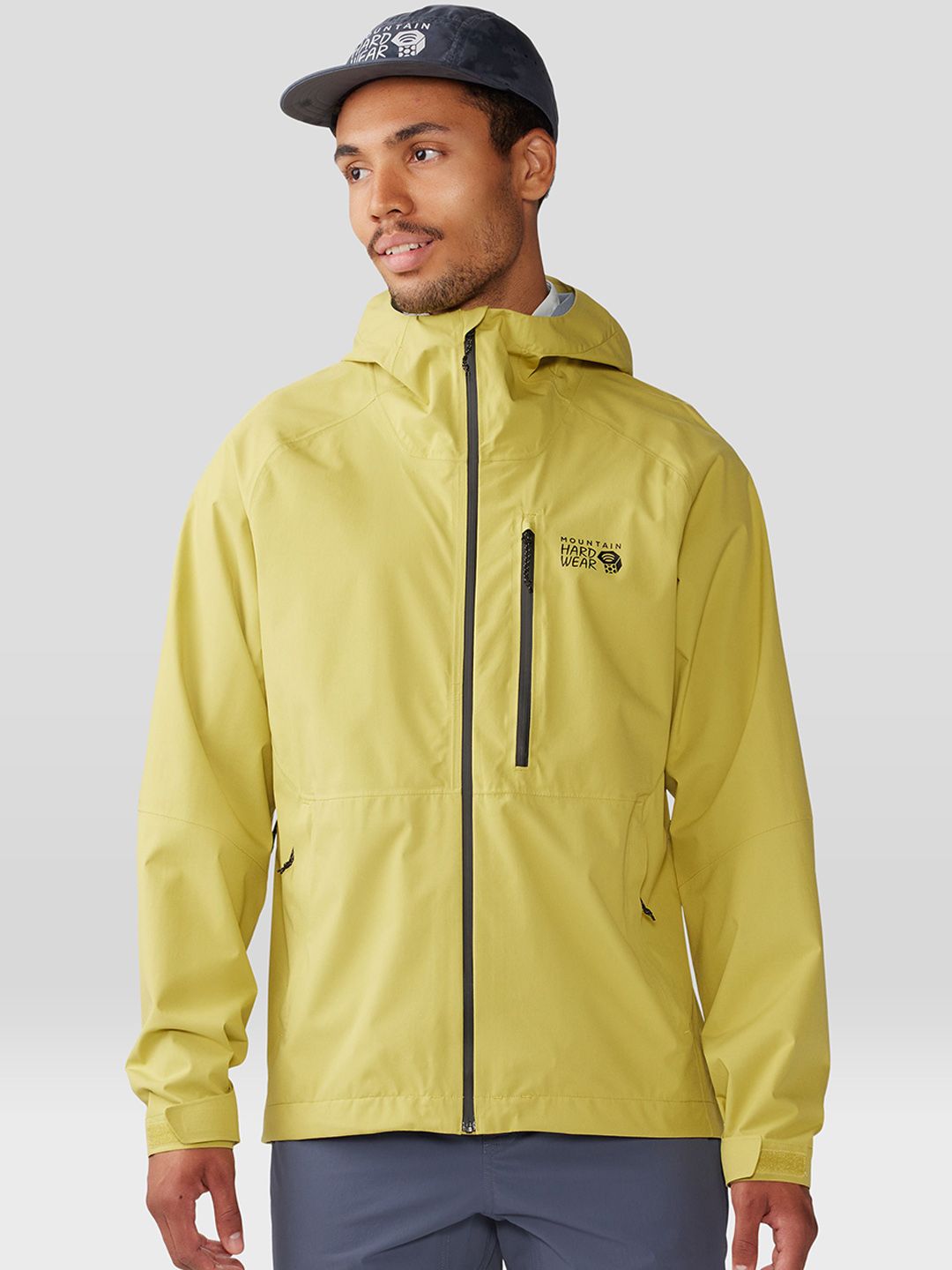 Columbia Stretch Ozonic Rain Hooded Jacket-image-7