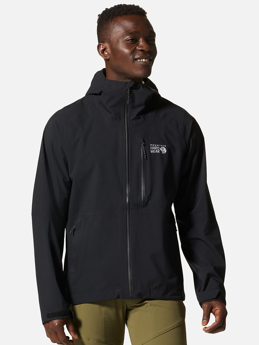 Columbia Stretch Ozonic Hooded Rain Jacket-image-48
