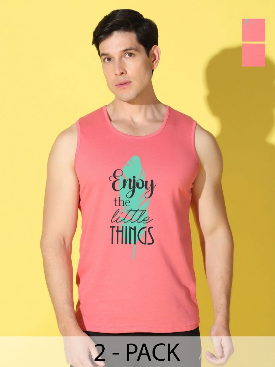 WOOSTRO Men Typography 2 Printed Applique Slim Fit T-shirt-picture-38