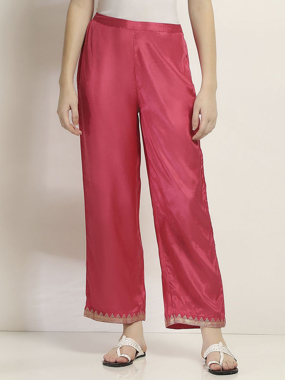 Rangriti Women Knitted Ethnic Palazzos-picture-14