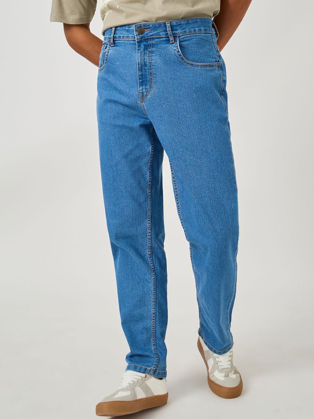 Styli Men Regular Fit Mid-Rise Stretchable Jeans-picture-14